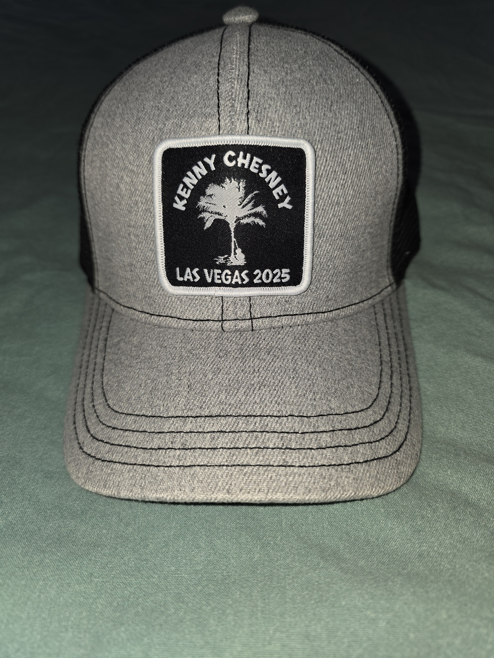 +Kenny Chesney Las Vegas 2025 Grey Trucker Cap